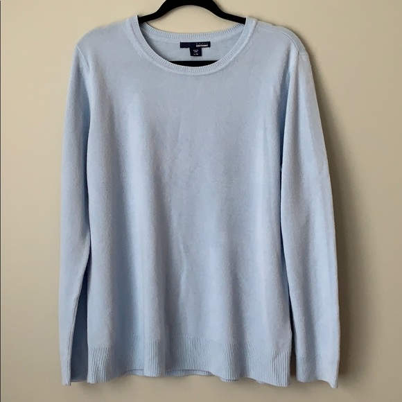 Basic Editions Sweaters - Crew neck sweater in french blue